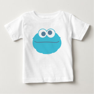 Cookie Monster Baby Big Face Baby T-shirt