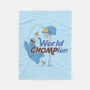 Cookie Monster   Basketballschuhe Fleecedecke
