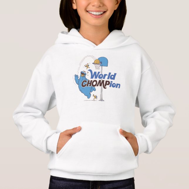 Cookie Monster | Basketballschuhe Hoodie (Vorderseite)