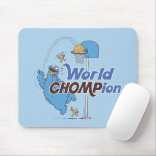 Cookie Monster Basketballschuhe Mousepad