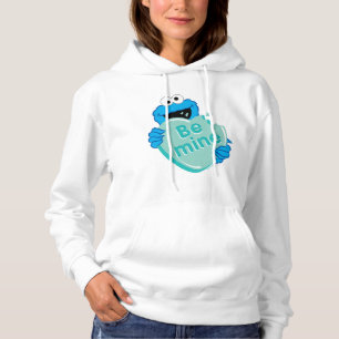 Cookie Monster "Be Mine" Valentine's Heart Candy Hoodie