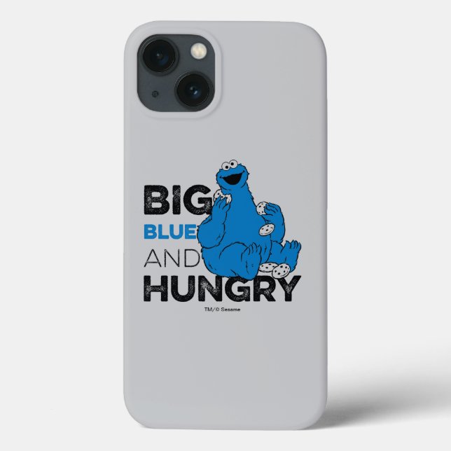 Cookie Monster | Big Blue & Hunger Case-Mate iPhone Hülle (Rückseite)