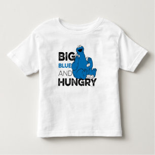 Cookie Monster   Big Blue & Hunger Kleinkind T-shirt