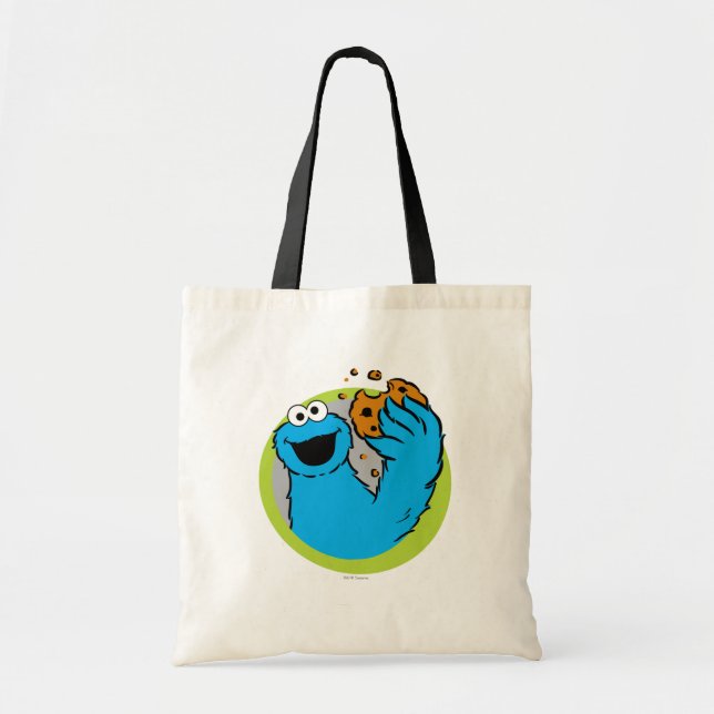 Cookie-Monster-Bild Tragetasche (Vorne)