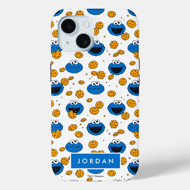 Cookie Monster | C ist für Cookie Pattern Case-Mate iPhone Hülle (Rückseite)