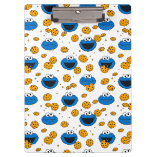 Cookie Monster   C ist für Cookie Pattern Klemmbrett