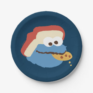 Cookie Monster Camp Cookies Pappteller