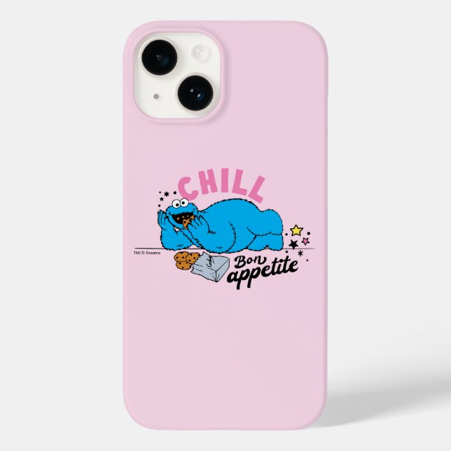 Cookie Monster | Chill Bon Appetit Case-Mate iPhone 14 Hülle (Rückseite)