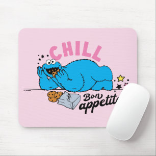 Cookie Monster Chill Bon Appetit Mousepad