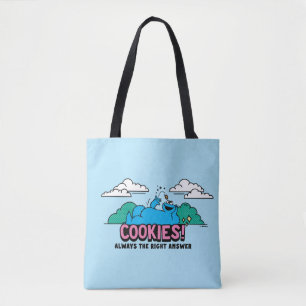 Cookie Monster   Cookies immer die richtige Antwor Tasche