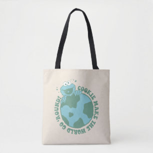 Cookie Monster Cookies machen die Welt zum Allta Tasche