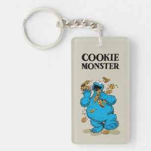 Cookie Monster Crazy Cookies Schlüsselanhänger