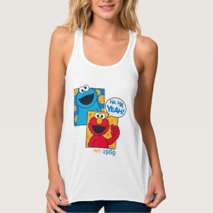 Cookie Monster & Elmo   Ha Ha Yeah Tank Top