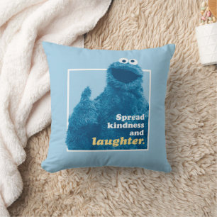 Cookie Monster   Freude und Lachen verbreiten Kissen