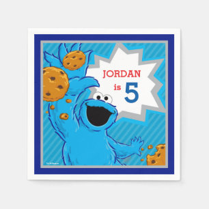 Cookie Monster Geburtstag Serviette
