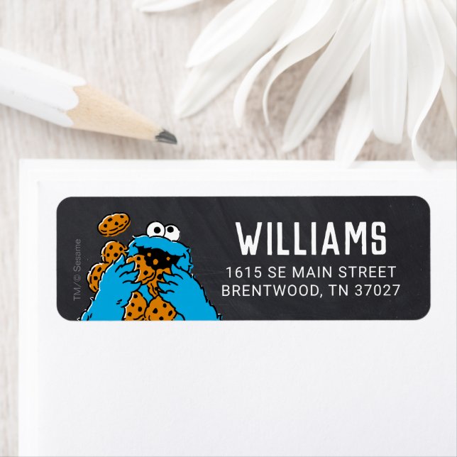 Cookie Monster Geburtstagskappe (Insitu)