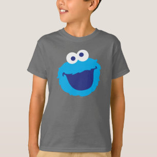 Cookie Monster Gesicht T-Shirt