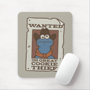 Cookie Monster   Gewollt Poster Mousepad