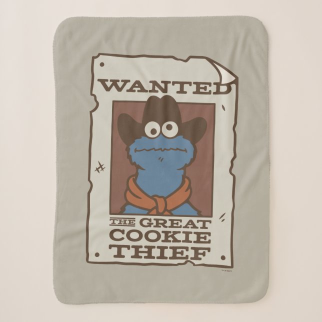 Cookie Monster | Gewollt Poster Sherpadecke (Vorderseite)