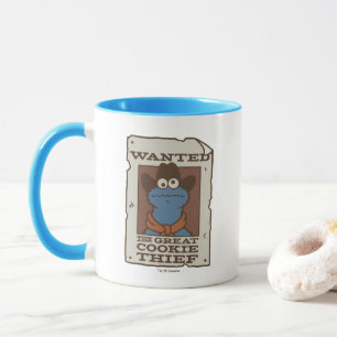 Cookie Monster   Gewollt Poster Tasse