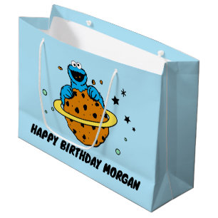 Cookie Monster   Happy Birthday Große Geschenktüte
