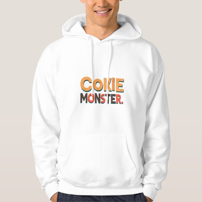 Cookie Monster Hoodie (Vorderseite)