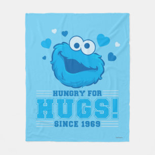 Cookie Monster Hugs Fleecedecke