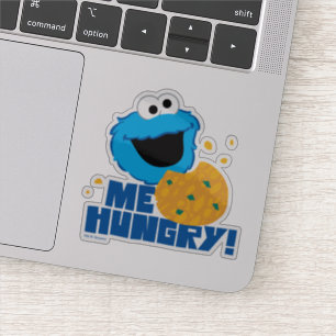 Cookie Monster   Ich habe Hunger! Aufkleber