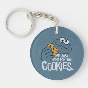 Cookie Monster Ich nur hier für die Cookies Schlüsselanhänger
