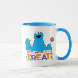 Cookie Monster - Ich wähle immer ein Leckerli Tasse
