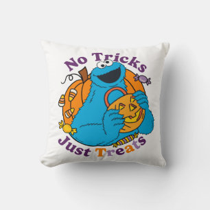 Cookie Monster   Keine Tricks nur Leckereien Kissen