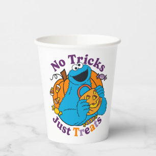 Cookie Monster Keine Tricks nur Leckereien Pappbecher