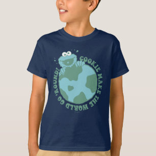 Cookie Monster   Kekse bringen die Welt zum Drehen T-Shirt