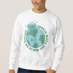 Cookie Monster   Kekse bringen die Welt zum Laufen Sweatshirt