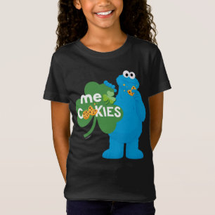 Cookie Monster   Kleeblatt Liebe T-Shirt