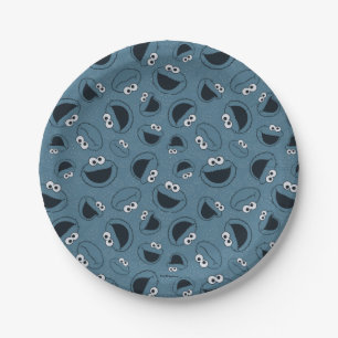 Cookie Monster Me Hunger Muster Pappteller