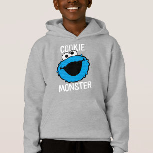 Cookie Monster-Muster Hoodie