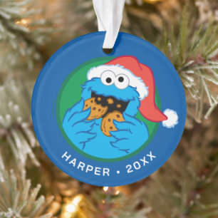 Cookie Monster Offizieller Weihnachts-Cookie-Tes Ornament
