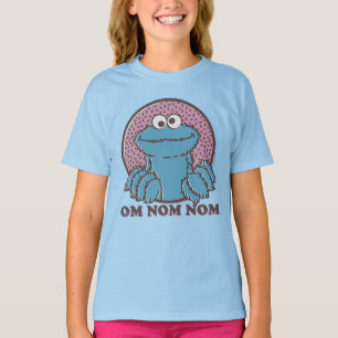 Cookie Monster   Om Nom Nom T-Shirt