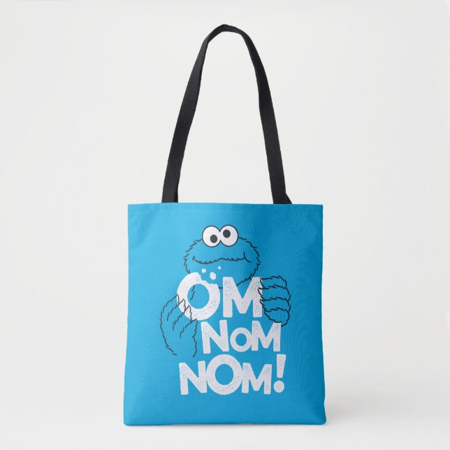 Cookie Monster | Om Nom Nom! Tasche (Vorderseite)