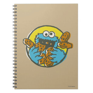 Cookie Monster Retro Notizblock