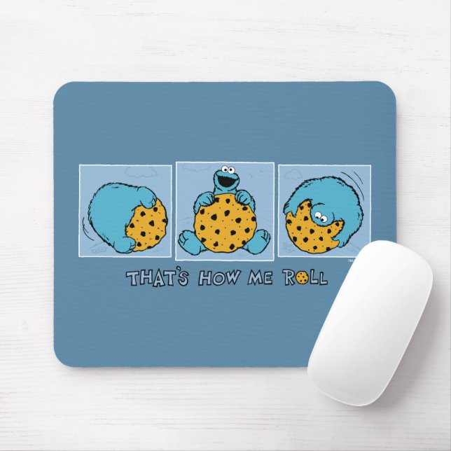 Cookie Monster | So bin ich drauf Mousepad (Mit Mouse)