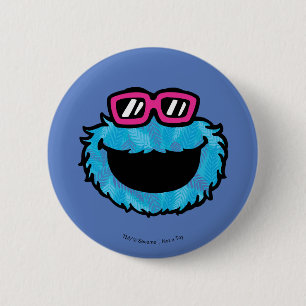 Cookie Monster   Summer Vibes Button
