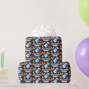 Cookie Monster Tafel Foodie Truck Geschenkpapier