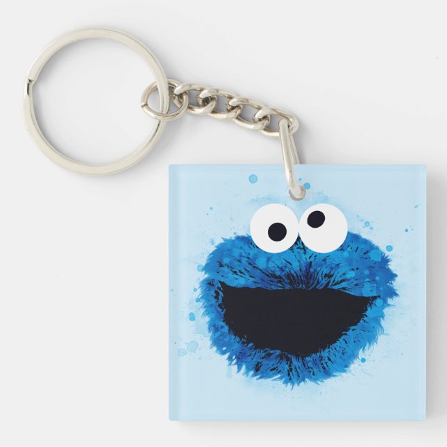 Cookie Monster | Tendance de l'aquarelle (Devant)