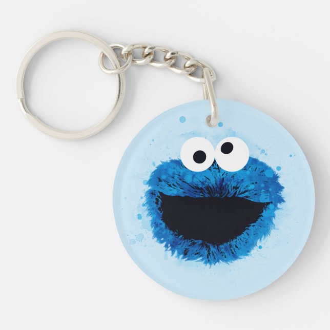 Cookie Monster | Tendance de l'aquarelle (Devant)