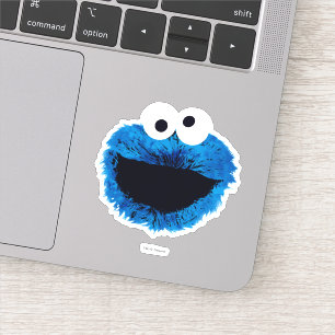 Cookie Monster   Trend Wasserfarbe Aufkleber