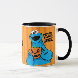 Cookie Monster - Trick oder Treten Name hinzufüg Tasse