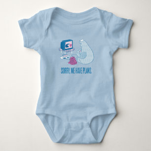 Cookie Monster Tut mir leid, ich habe Pläne Baby Strampler