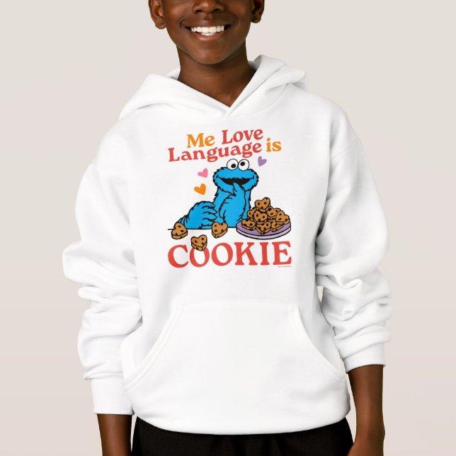 Cookie Monster | Valentinstag-Zitat Hoodie (Vorderseite)
